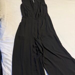 BCBGMaxAzria Black Sleeveless Jumpsuit